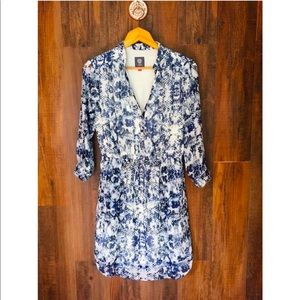 Vince Camuto - Blue and White dress